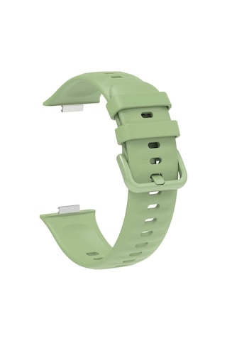 Huawei Watch Fit 3 Band Serisi Klasik Kordon Silikon Strap Kayış-pembe