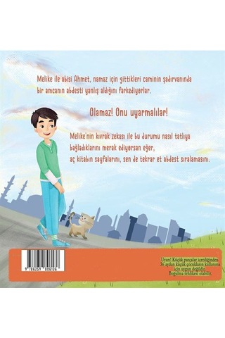 İlk Abdest Kitabım Cırt Cırt Çıkartmalı - İç Sayfa Kuşe Karto...