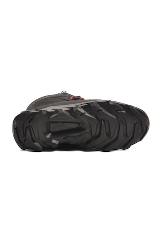 Scooter Siyah Kırmızı Su Geçirmez Kayma Taban Erkek Outdoor Bot M7200 M Siyah-kırmızı