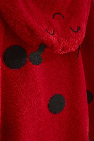 Karaca Home Ladybug %100 Pamuk Bebek Panço Kırmızı Kırmızı