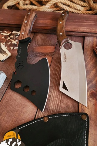 2li Outdoor Balta Bıçak Set Kamp Baltası Bıçağı Budama Baltası Lo