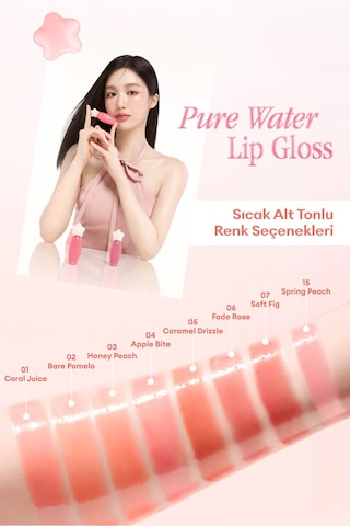 Dasique Pure Water Lip Gloss 10 Melted Berry