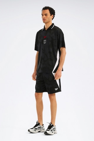 Reebok Street Sport Ftbl Jersey Siyah Erkek Kısa Kol T-shirt 000000000102343591 Siyah-beyaz