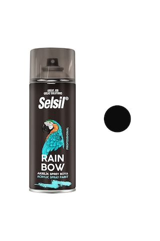 Storeşahin Siyah Mat Sprey Boya 400ml Shn0720