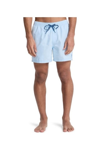 Quiksilver Everyday Solid Volley 15 Erkek Mavi Mayo