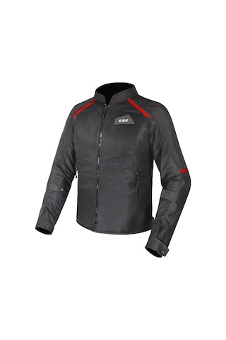 Ls2 Breeze Mont Siyah-kırmızı