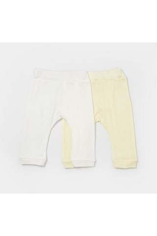 Bibaby Jakarlı 2'li Pantolon 57912 Ekru - Mavi