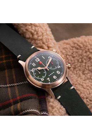 Red Star 40 Bronze-b Erkek Kol Saati Bronz