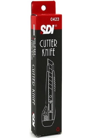 Sdı 0423 Maket Bıçağı Geniş Otomatik Kilitlemeli