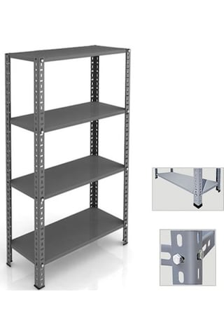Aferafsistemleri 43x93 Çelik Raf, Depo Rafı, Arşiv Rafı