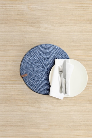 Koza Home Cesta El Yapımı Örgü Lacivert Supla 37x37 4014 Lacivert