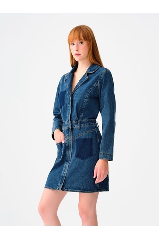 LOFT Slim Fit Kadın Elbise Lf2037322 Q1.v1 Denim