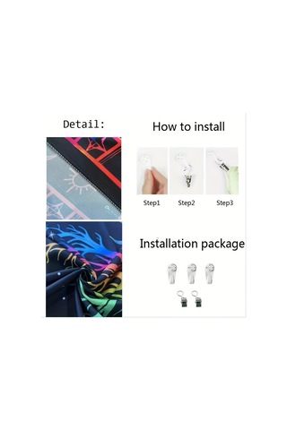 Kar Sahne Noel Goblen Polyester Blacklight Goblen, Oturma Odası Yatak Odası Ofis Ev Dekor Için Duvar Asılı