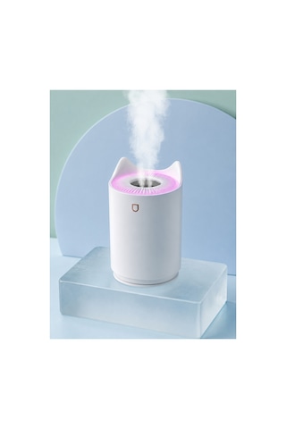 Astraltech Hava Nemlendirici Ultrasonik Aroma Difüzör 7 Renk Led Işıklı Gece Lambası