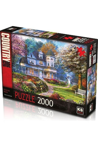 Ks Victorian Home 2000 Parça Puzzle