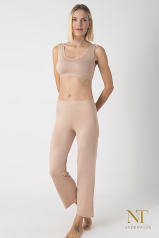 Nt Underwear Bambu İçlik Pantolon Astarı Bej - Ten