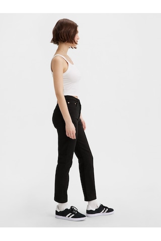 Levi's 501 Crop Black Sprout Kadın Jean Pantolon 36200-0085 Black Siyah