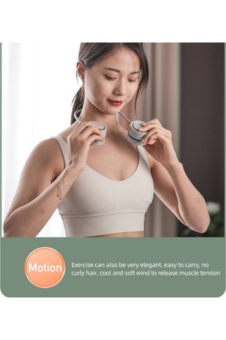 Dq209 Taşınabilir Asma Boyun Sessiz Aroma Difüzör Küçük Fan Kayısı