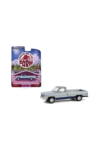 Greenlight Down On The Farm Series 9- 1985 Gmc Sierra Classic K2500 1/64 Model Araba
