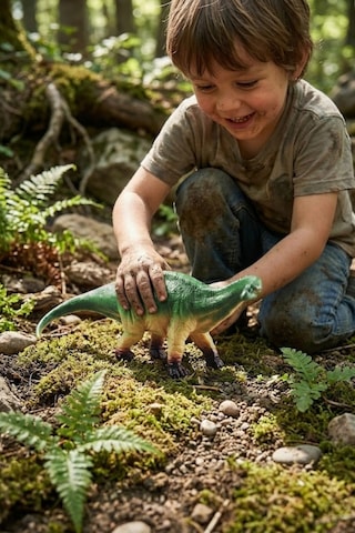 Apatosaurus Dinozor Oyuncak Figür - Orta Boy Eğitici Hayvan Figürü 20 Cm Hayvanlar