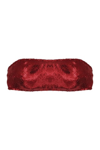 Magic Form Payetli Straplez Bralet Sütyen Kırmızı - 183075386 Kırmızı