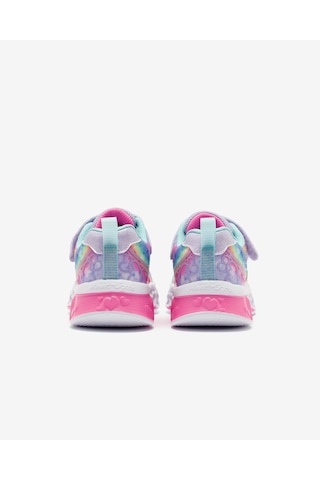 Skechers Flutter Heart Lights - Groovy Swirl Büyük Kız Çocuk Lavanta Işıklı Spor Ayakkabı 303253l Lvaq Lavanta