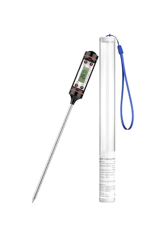 Dijital Gıda Termometresi Et, Süt, Su, Yiyecek Sıcaklık Ölçer