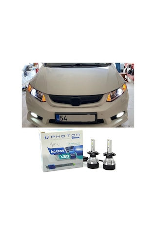 Honda Civic Fb7 Led Xenon Kısa Far Ampulü H11 Access Yeni Seri Beyaz 2012-2016 Honda Civic Fb7 Led Xenon Kısa Far Ampulü H11 Access Yeni Seri Beyaz 2012-2016