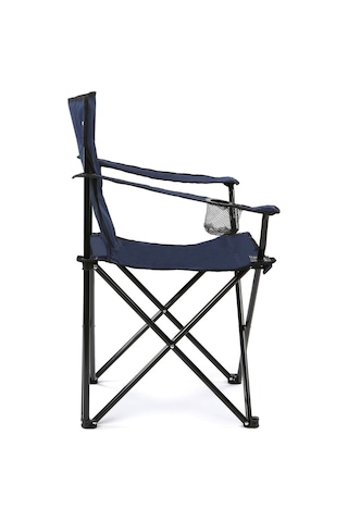 Walke Katlanabilir Taşıma Çantalı Kamp - Piknik - Plaj Sandalyesi 2'li - Mavi