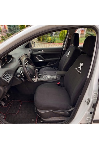 Peugeot Oto Koltuk Kılıfı Peugeot 307 Koltuk Kılıfı Peugeot 306 Kılıf Düz Siyah