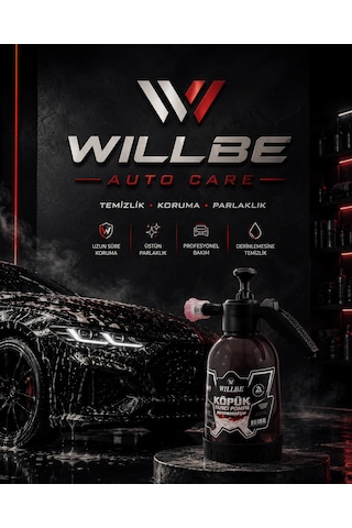 Willbe Auto Care Manuel Köpük Pompası 2l