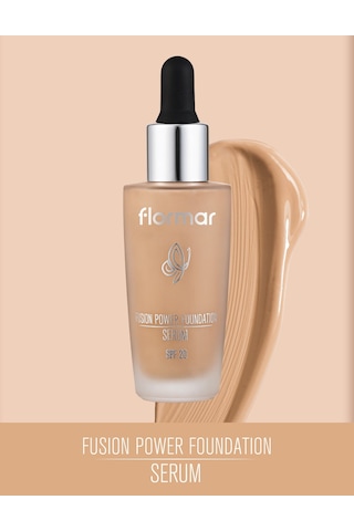Flormar Fusion Power Serum Fondöten SPF20 SF16 Beige