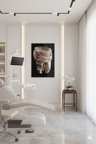 Roma Arenası Detaylı Diş Biblo 3d Oyma Sanat Dekoru