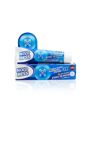 Nivoress Bitkisel Florürsüz Gimdes Sertifikalı Doğal Diş Macunu 160 G