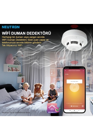 Neutron Wifi Duman Dedektörü