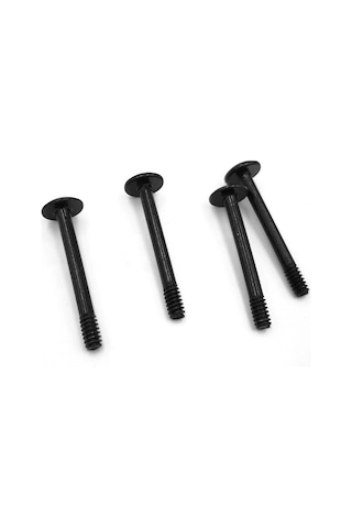 Uzun Kasa Fanı Vidası - Fan Vidası - Siyah - M3 30mm - 25 Adet