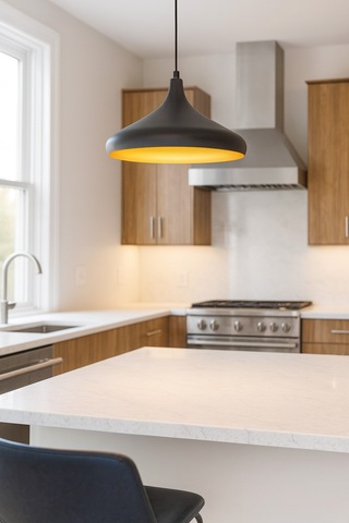 Modern Tasarım Siyah Gold Sarkıt Avize Salon, Mutfak Ve Ofis İçin Dekoratif Butik Lamba Aydınlatma Siyah