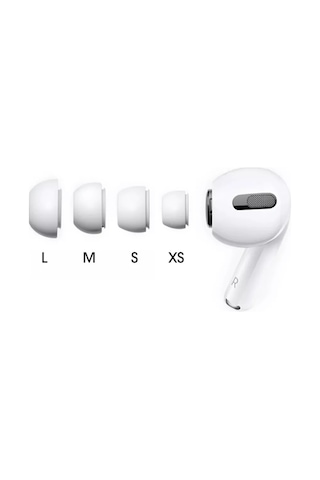Maestro Store Airpods Uyumlu Pro İçin Kulak Uçları 4 Boyut: Xs, S, M, L 234627306 Beyaz