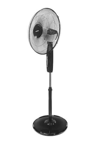 Everest Fan11, Siyah, Coolair, 3 Kademeli Hız, 40cm 5 Kanat Pervane Ve Çerçeve, 45w, Otomatik Salını