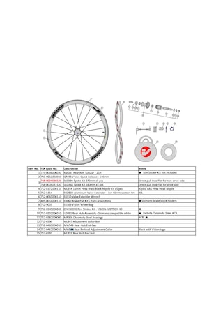 Fsa Mw546 Metron Arka Göbek Rulman Kapak Vidası (752-0463)