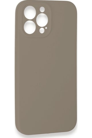 Newface Apple   Uyumlu  iPhone 13 Pro Max Kılıf Lansman Legant Silikon - Bej