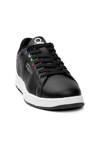 United Colors Of Benetton Benetton Bnı-10063 Erkek Klasik Sneaker Siyah - Beyaz-siyah - Beyaz Siyah - Beyaz