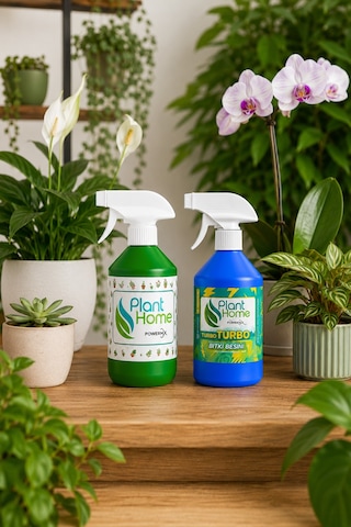 Bitki Besini Seti Genel Sıvı Besin Ve Turbo Booster 2 X 500 Ml 1 L