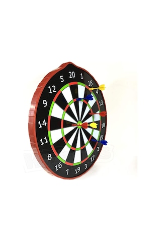 Kutulu Manyetik Eğitici Aile Dart Oyunu 33X33 Cm 3 Adet Ok Dahil