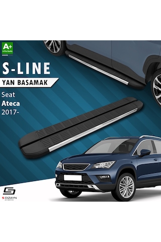 S-dizayn Seat Ateca S-line Krom Yan Basamak 173 Cm 2017 Üzeri