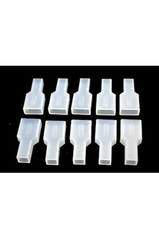 9,5mm Dişi Fiş Kılıfı Sf3d 10 Adet Fiş Kılıfı