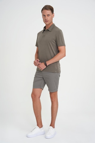 Efor Comfort Fit Polo Yaka Modal Karışım Kısa Kol Casual Haki Tişört Ts 903 Haki