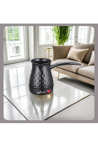 Elektrikli El Yapım Türk Kahvesi Makinesi-siyah