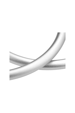 Konesam Bebek Portbeyi İçin Dayanıklı, Paslanmaz Alüminyum Çemberler 2 Adet Gümüş Rengi - Güvenli Ve Hafif