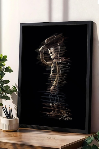 Toy Story Sheriff Woody Çerçeveli Tablo - Estetik Poster